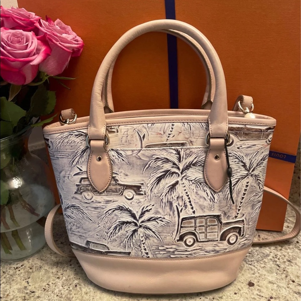 Brahmin - Small Bowie - Ivory Copa Cabana.